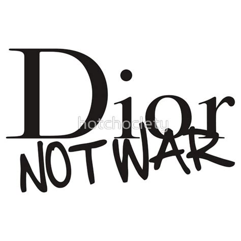 dior not war meaning|dior fragrance meaning.